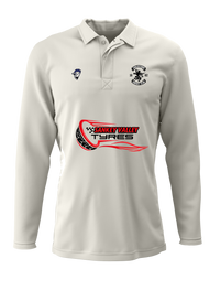 Long Sleeve White Shirt - Earlestown CC